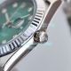 Copy Rolex Datejust 41MM Green Dial Fluted Bezel Jubilee Watch (7)_th.jpg
